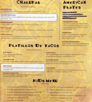 El Maguey menu