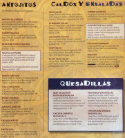 El Maguey menu