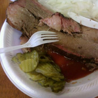 Lost Pines Bbq food