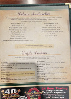 Kara's Korner Deli menu