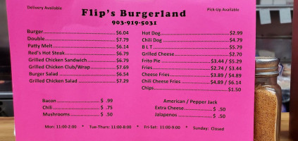 Flips Burgerland inside