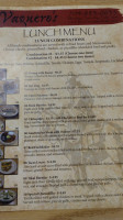 Vaqueros Mexican menu