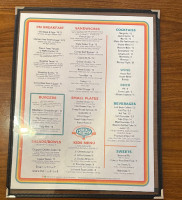 Dick Church's menu