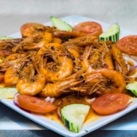 Mariscos Playa De Corales food