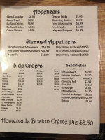 Essex Seafood House (two) Phone Number, Reservations, Reviews menu