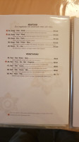 Thai Kitchen menu