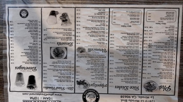 Pho 45 La Mirada menu