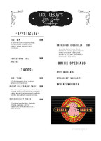 Yankee Smokehouse menu