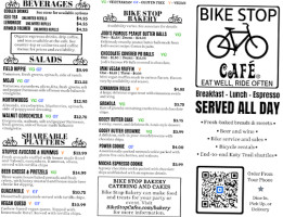 Bike Stop Cafe outside