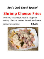 Ray's Crab Shack food