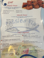 Passion Fin menu