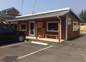 The Woodshed Espresso Ice Cream outside