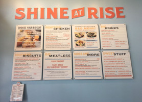 Rise Carrboro menu