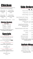 Fairmont Pizza menu