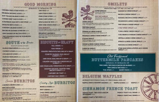 Patsy's Country Kitchen menu