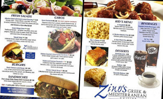 Zino's Greek And Mediterranean Cuisine food