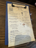 312 Fish Market menu