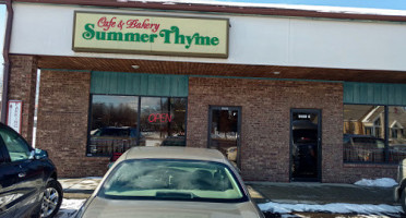 Summer Thyme Café outside