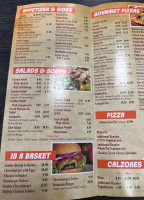 Sal's Pizza Pasta menu