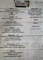 Pahrump Valley Winery menu