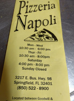 Pizzeria Napoli food