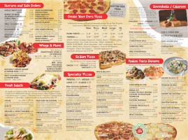 Two Cousins Pizza Paradise menu