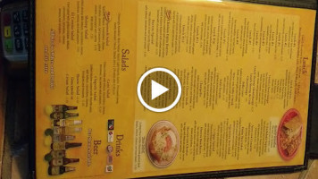 El Cerrito menu