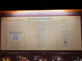 The Peddler Steakhouse In Gatl menu