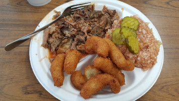 Alston Bridges Barbecue food