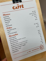 The Caffè By Mr. Espresso menu