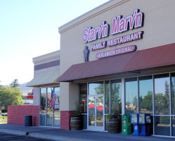 Starvin Marvin Pizza Subs outside