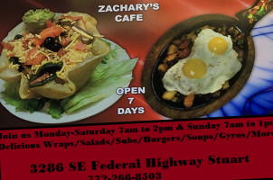 Zachary's Cafe Inc food