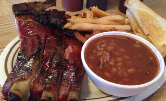 Plank's Bbq food