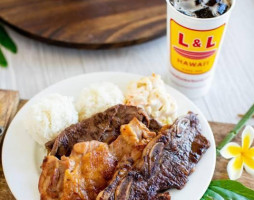 L&l Hawaiian Barbecue food