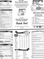 Pop's Pizza Parlor food