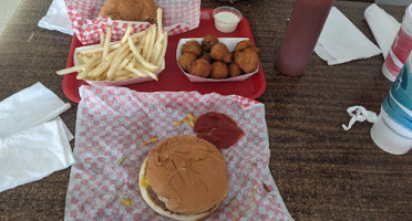 American Drive In food