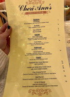 Cheri Ann's Trattoria menu