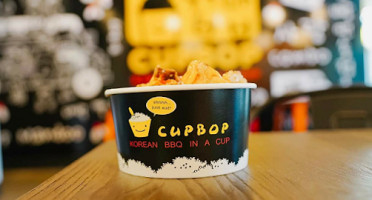 Cupbop Korean Bbq In A Cup food