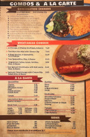 Mis Arcos Mexican menu