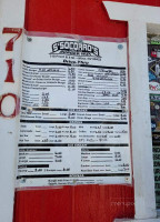 Sorro's Burger Hut menu