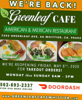 Greenleaf Cafe food