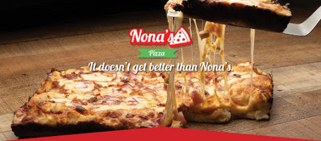 Nona's Pizza Catering food