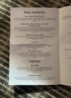 The Island Chef menu