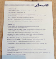 Launderette In Aust menu