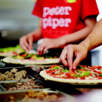 Peter Piper Pizza food