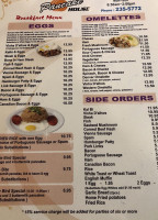 Kaneohe Pancake House menu