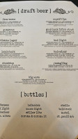 Oceans Ale menu