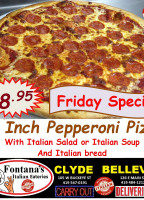 Fontana's Italian Eatery food