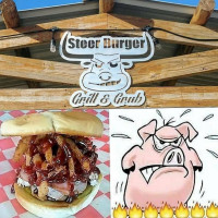 Steerburger Grill Grub food