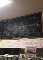 Barts Deli -general Store menu